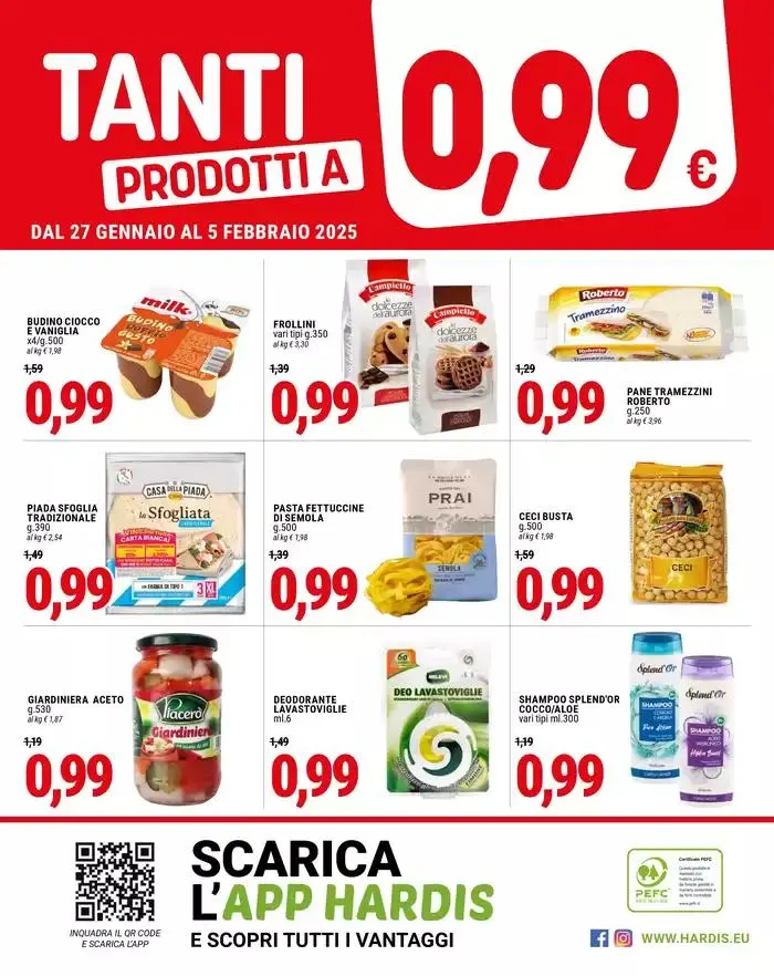 Tanti prodotti a 0,99 euro  da 27 gennaio a 5 febbraio di 2025 - Pagina del volantino 16