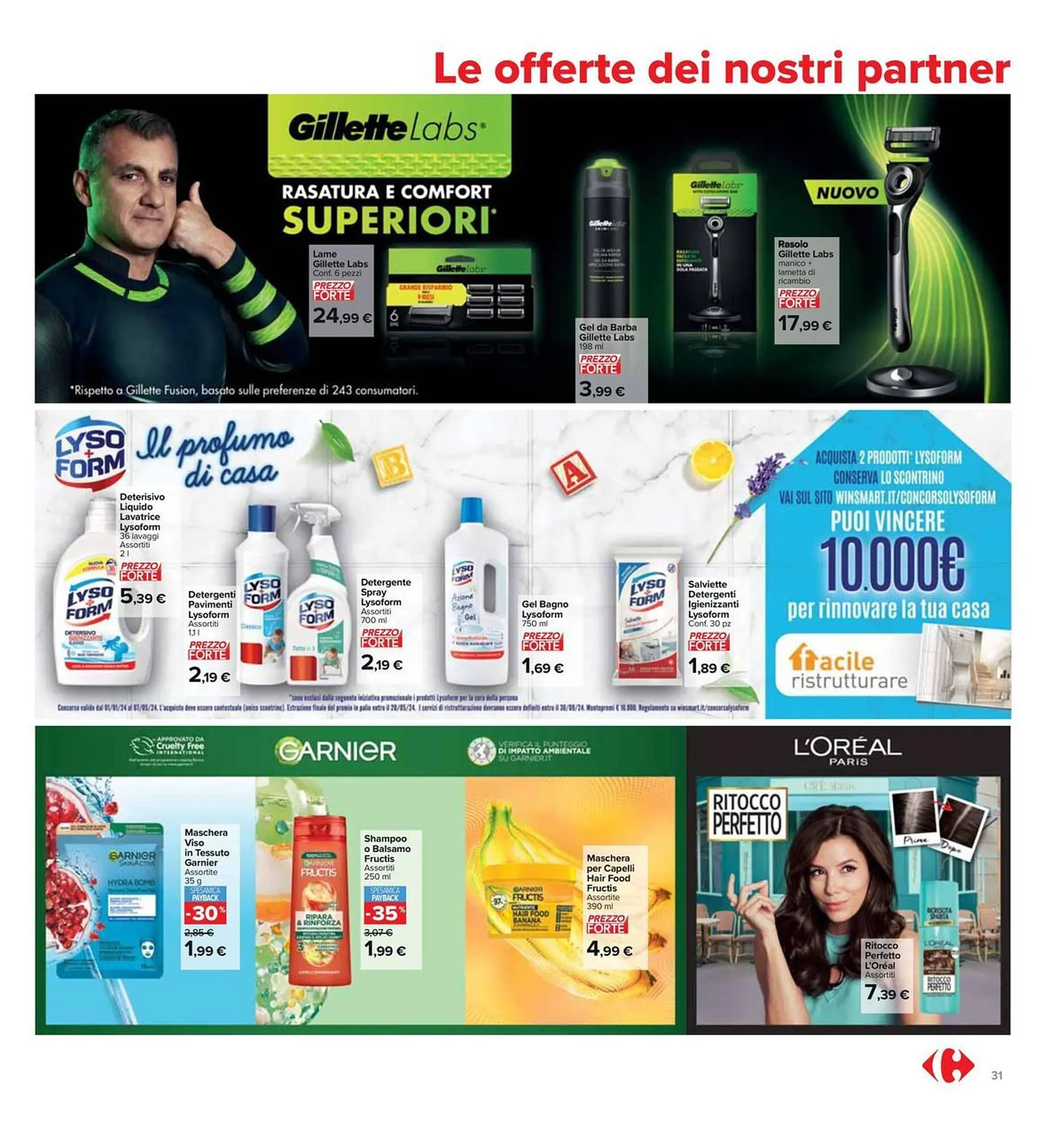 Volantino Carrefour Market da 7 marzo a 18 marzo di 2024 - Pagina del volantino 31