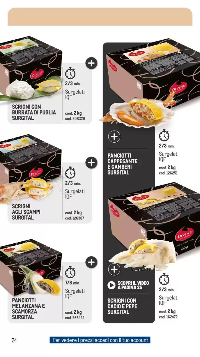 Catalogo pasta fresca da 2 ottobre a 30 settembre di 2025 - Pagina del volantino 24