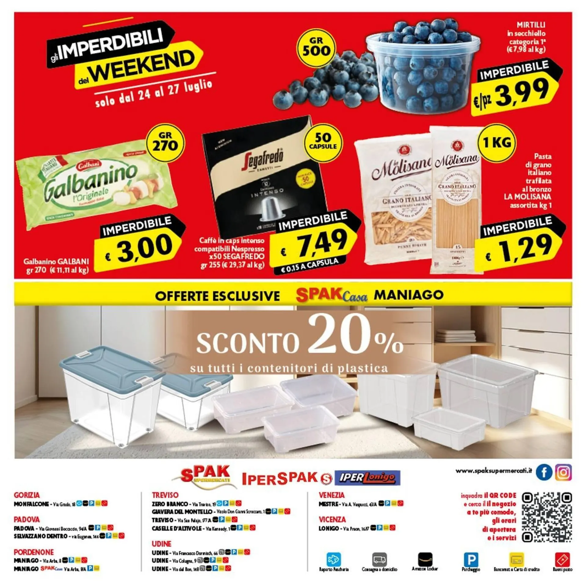 Volantino Spak Supermercati da 17 luglio a 30 luglio di 2025 - Pagina del volantino 12