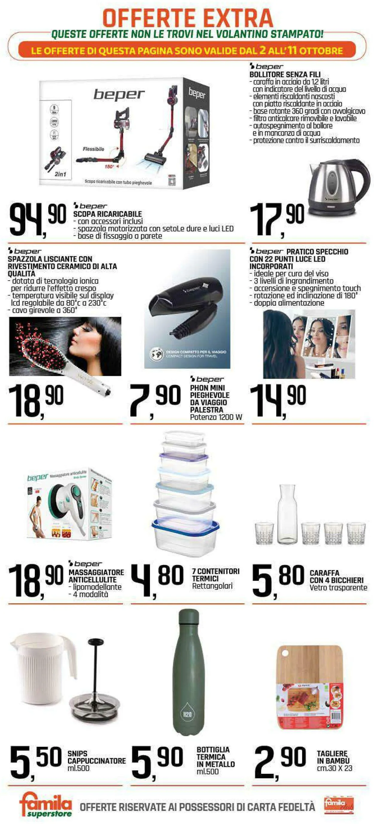 Famila Volantino attuale da 2 ottobre a 11 ottobre di 2025 - Pagina del volantino 17