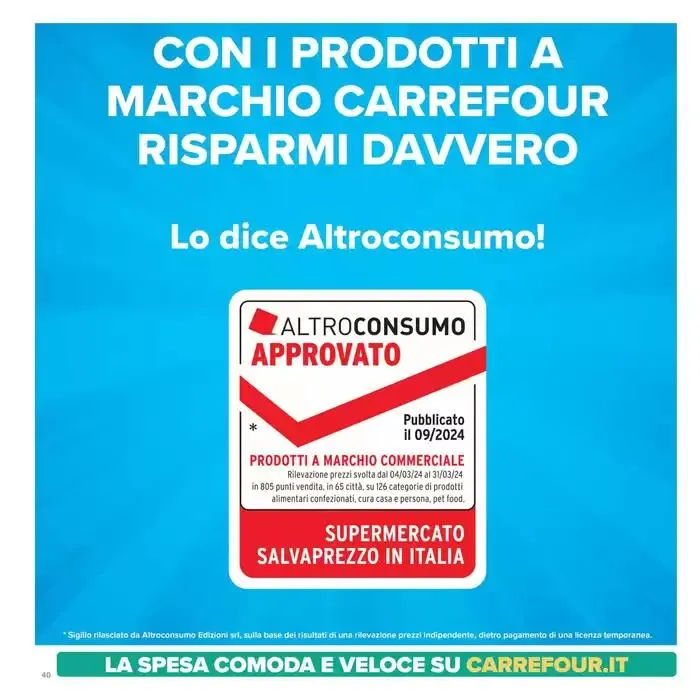 Sconti 30% 40% 50% da 28 gennaio a 6 febbraio di 2025 - Pagina del volantino 40