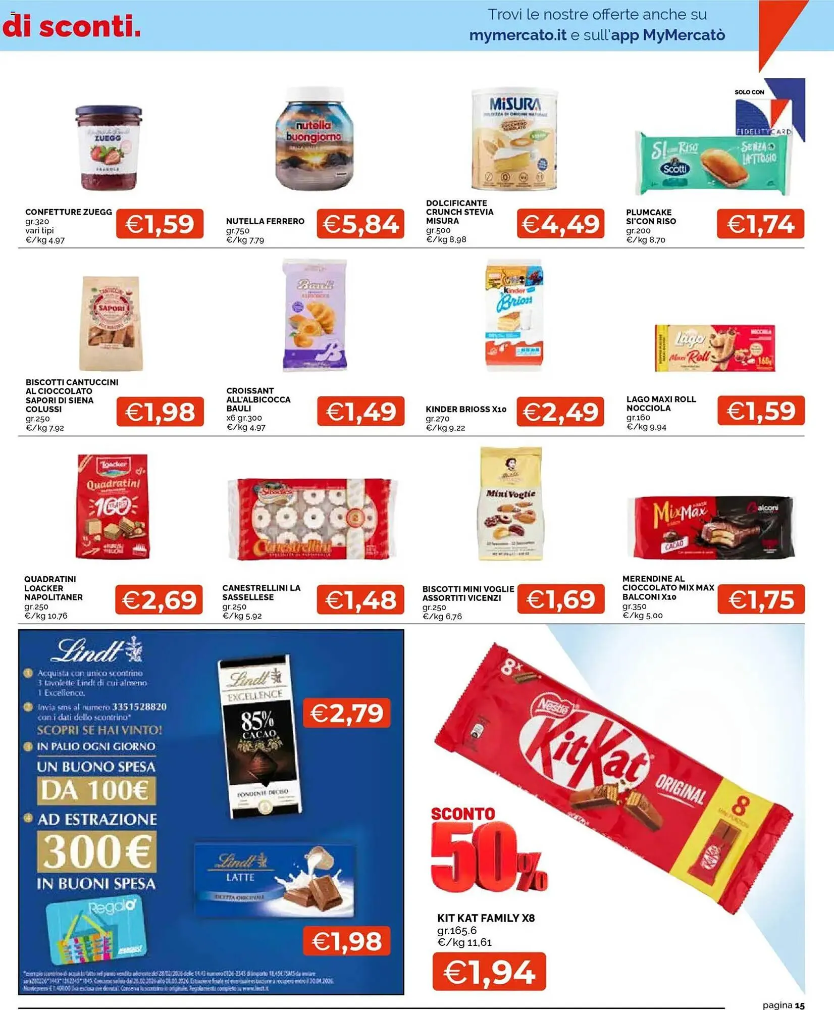 Volantino Mercatò da 26 febbraio a 8 marzo di 2026 - Pagina del volantino 15