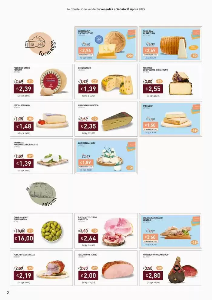 Per Pasqua solo eccellenze! da 4 aprile a 19 aprile di 2025 - Pagina del volantino 2