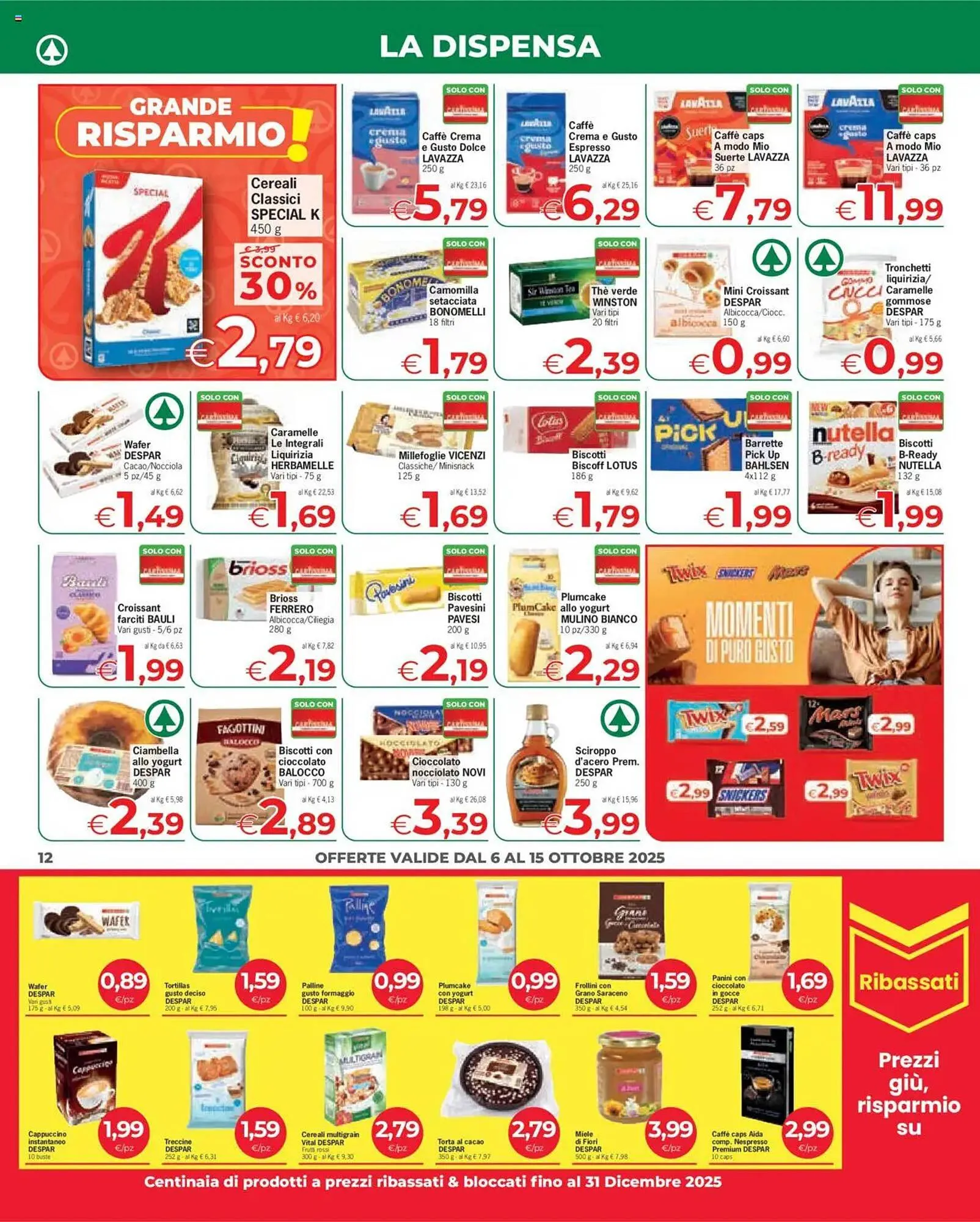 Volantino Eurospar da 6 ottobre a 15 ottobre di 2025 - Pagina del volantino 12