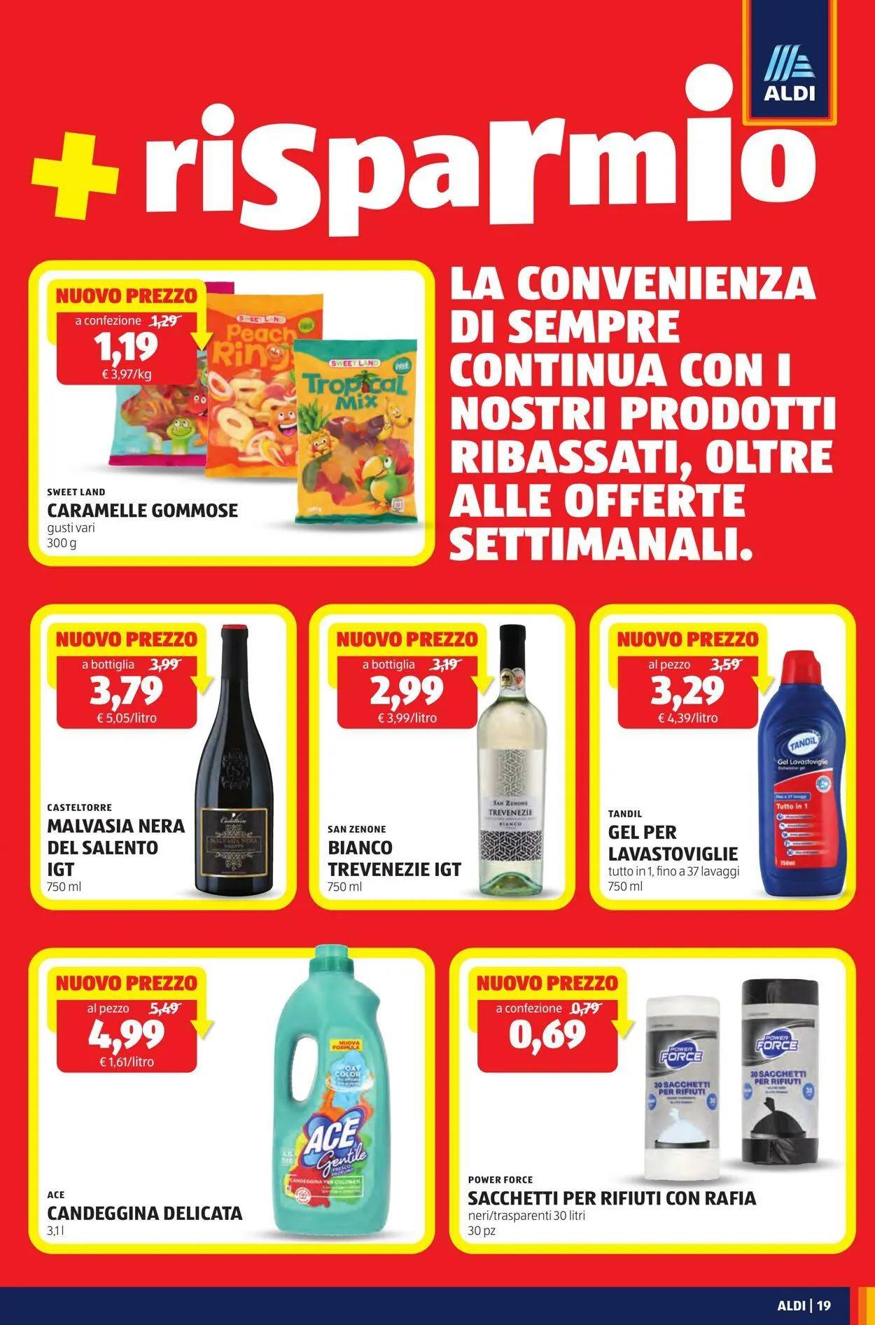 Aldi Volantino attuale da 1 settembre a 7 settembre di 2025 - Pagina del volantino 19