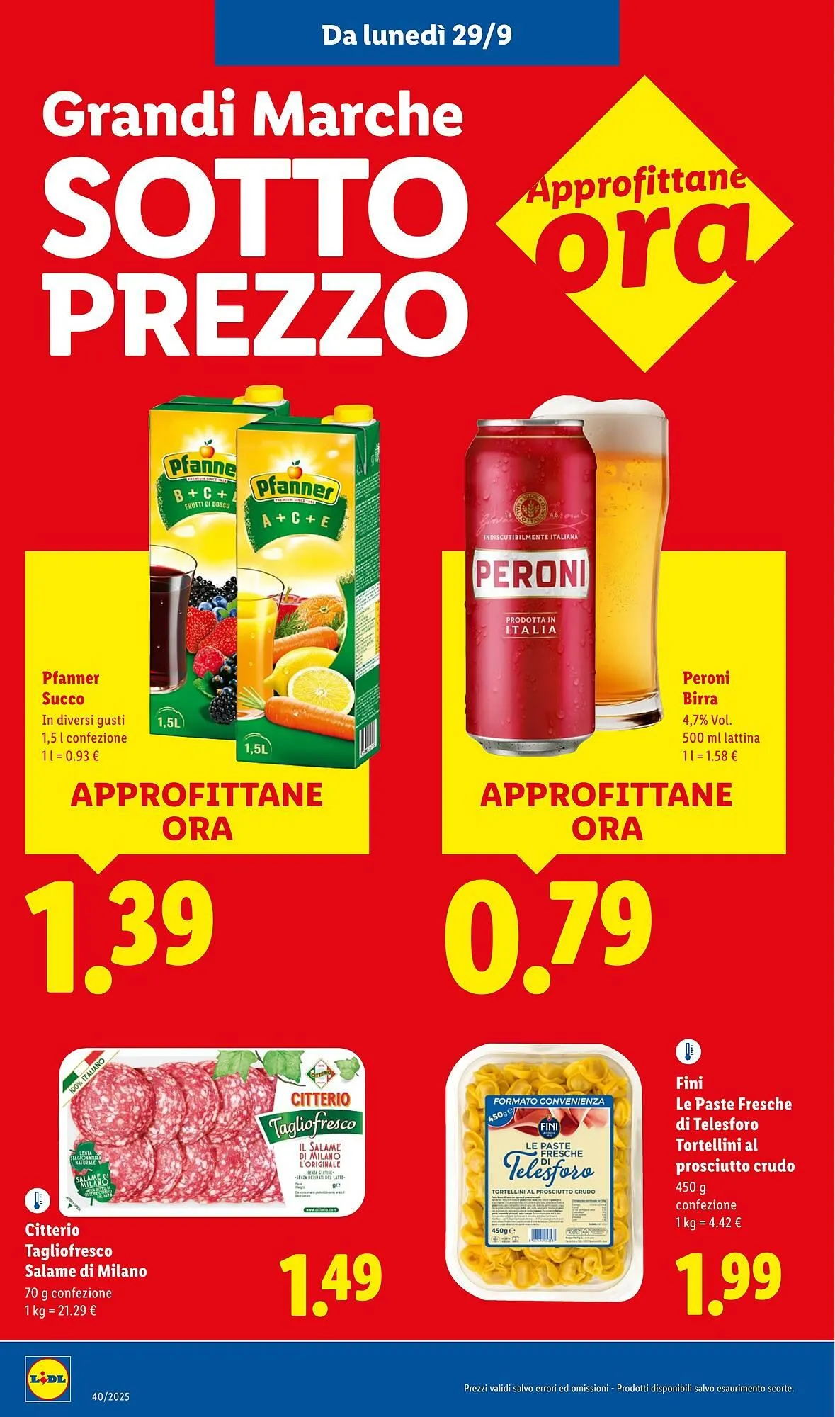 Volantino Lidl da 29 settembre a 5 ottobre di 2025 - Pagina del volantino 8