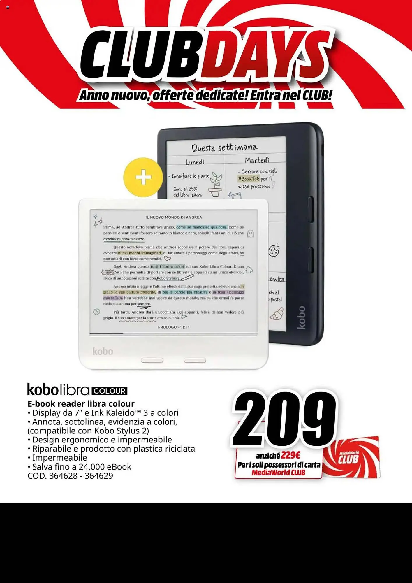 Volantino MediaWorld da 26 dicembre a 3 gennaio di 2025 - Pagina del volantino 13