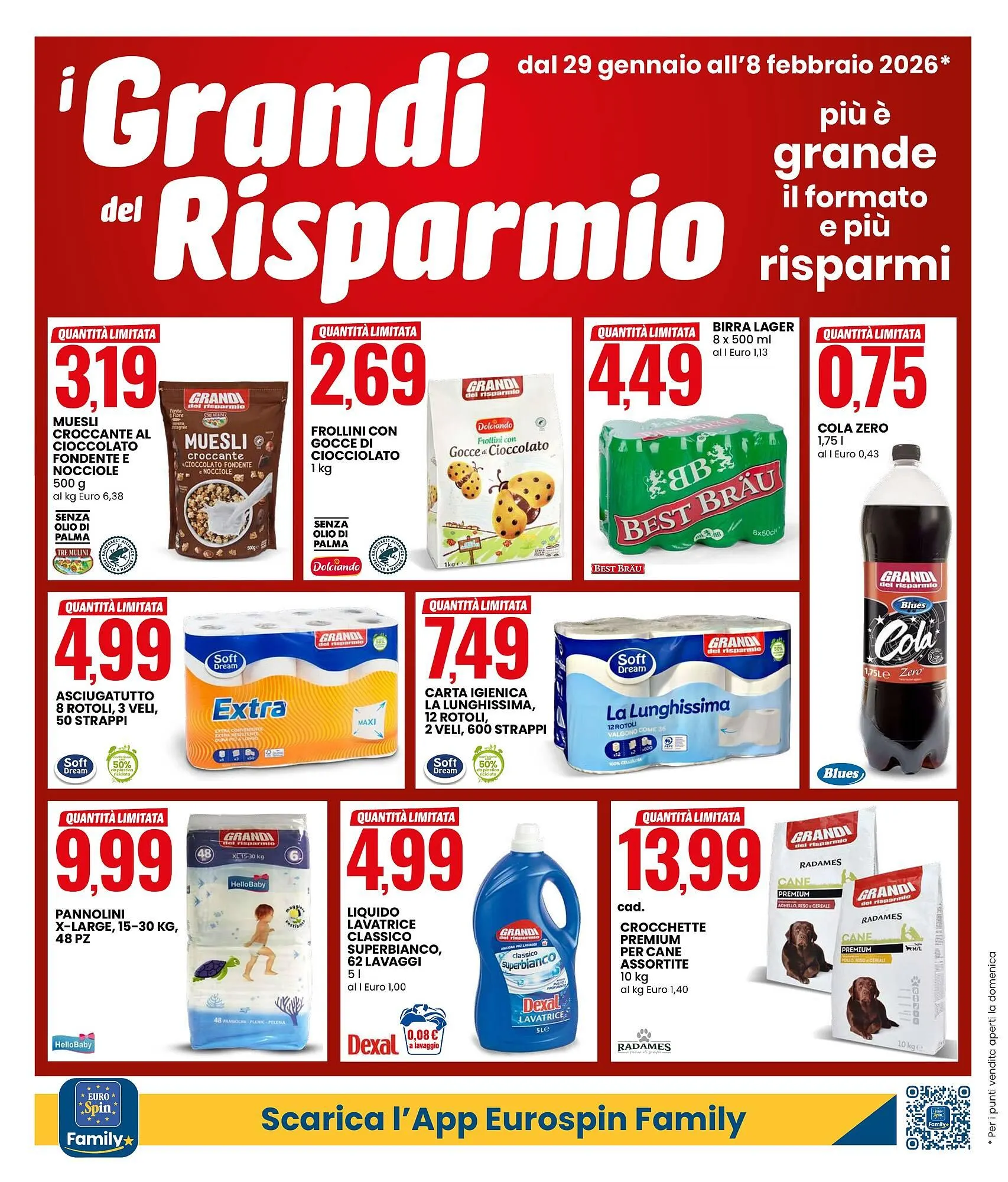 Volantino Eurospin da 29 gennaio a 8 febbraio di 2026 - Pagina del volantino 4