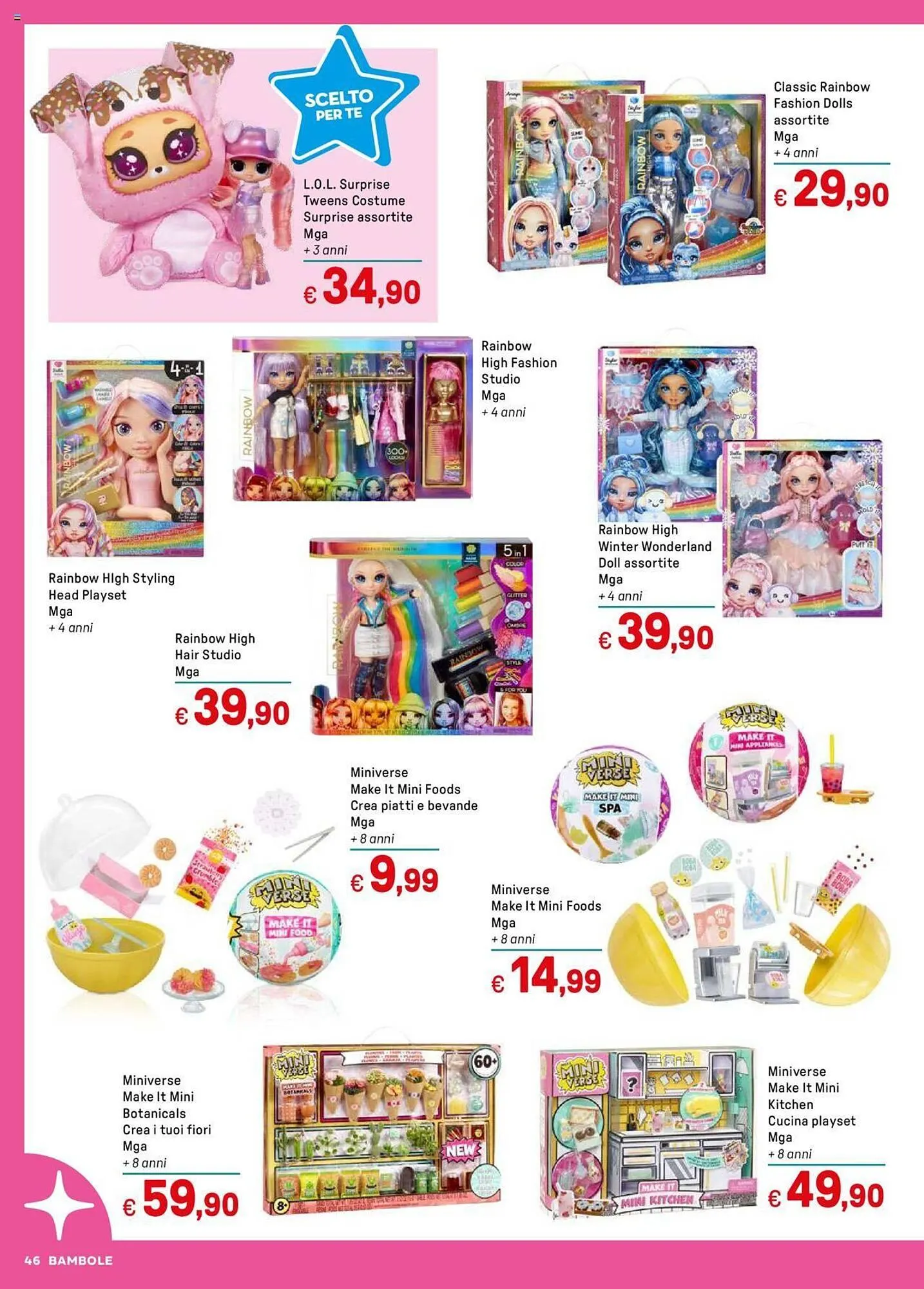 Volantino Iper La Grande da 4 novembre a 24 dicembre di 2024 - Pagina del volantino 46