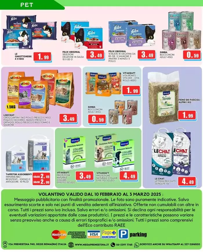 Mega Prenestina -Carnevale da 10 febbraio a 3 marzo di 2025 - Pagina del volantino 18