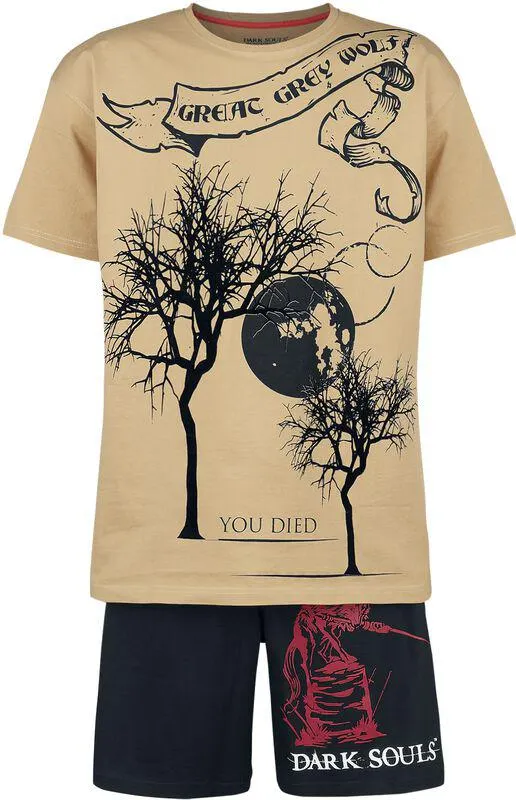 Great Grey Wolf | Pigiama | beige/nero | Dark Souls
