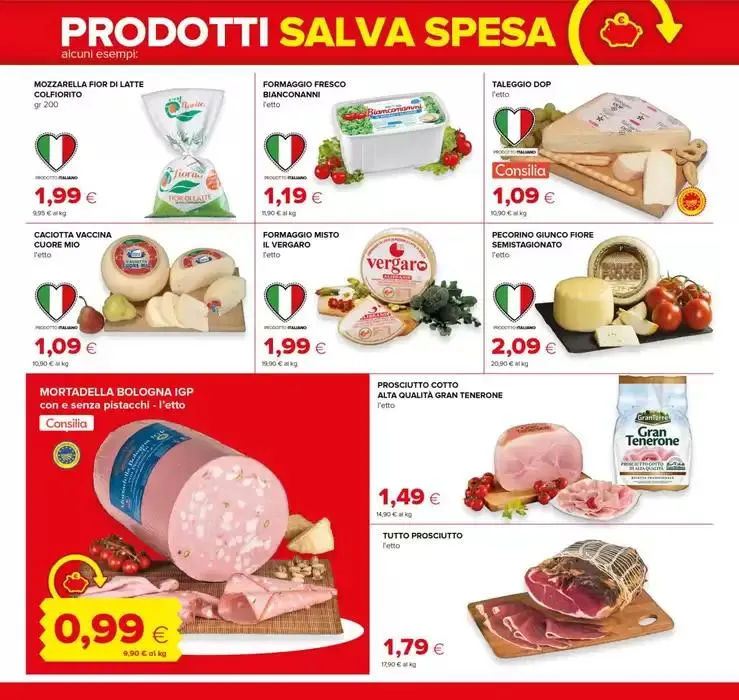 1000 prodotti salva spesa da 13 marzo a 26 giugno di 2025 - Pagina del volantino 8