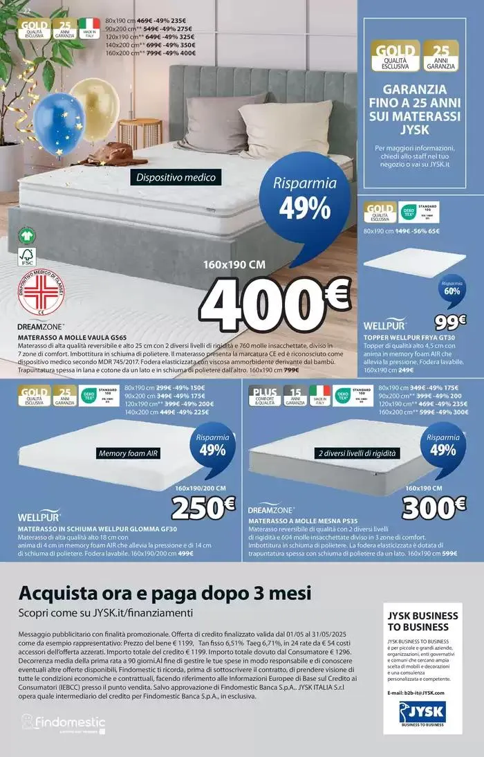 Festeggiamo 100 negozi in Italia da 3 aprile a 30 aprile di 2025 - Pagina del volantino 22