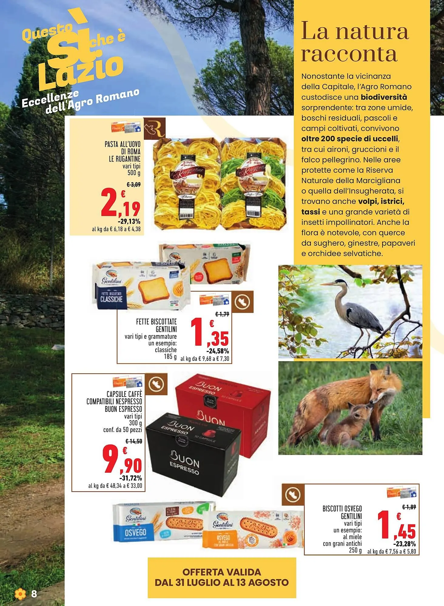 Volantino Conad da 31 luglio a 13 agosto di 2025 - Pagina del volantino 8