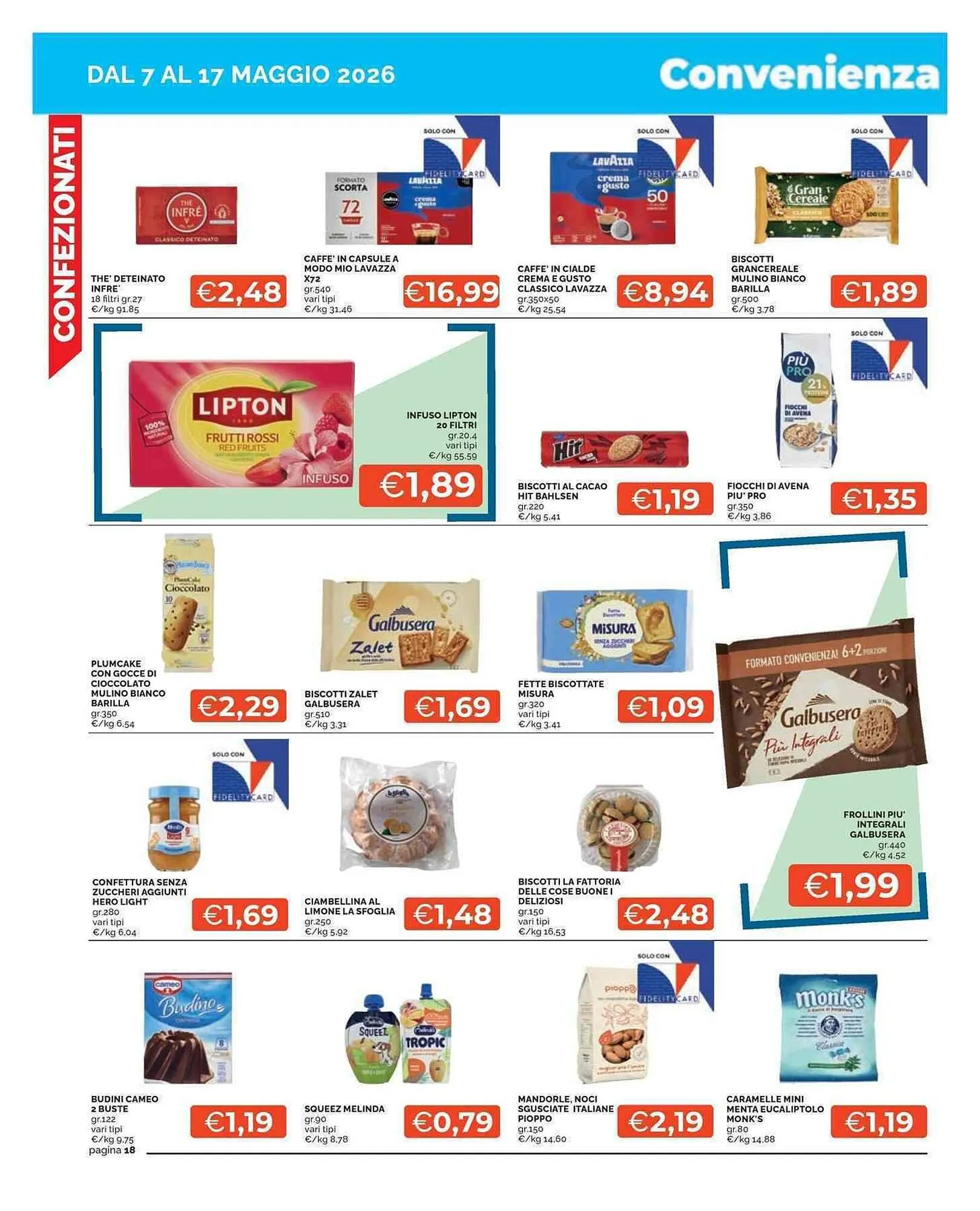 Volantino Mercatò da 7 maggio a 16 maggio di 2026 - Pagina del volantino 18