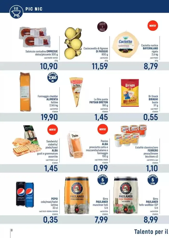 Catalogo Talento da 31 marzo a 20 aprile di 2025 - Pagina del volantino 8