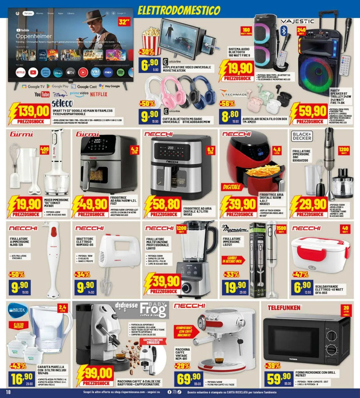 Risparmio Casa Volantino attuale da 19 maggio a 25 maggio di 2025 - Pagina del volantino 18