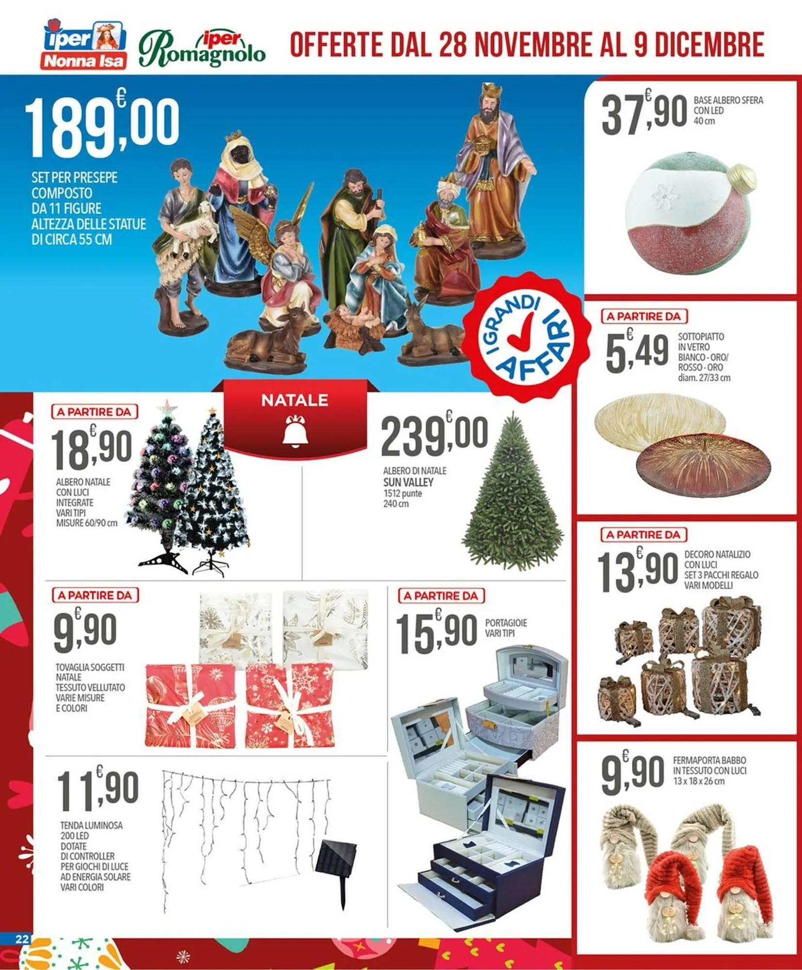 Volantino Iper Nonna Isa da 28 novembre a 9 dicembre di 2025 - Pagina del volantino 22