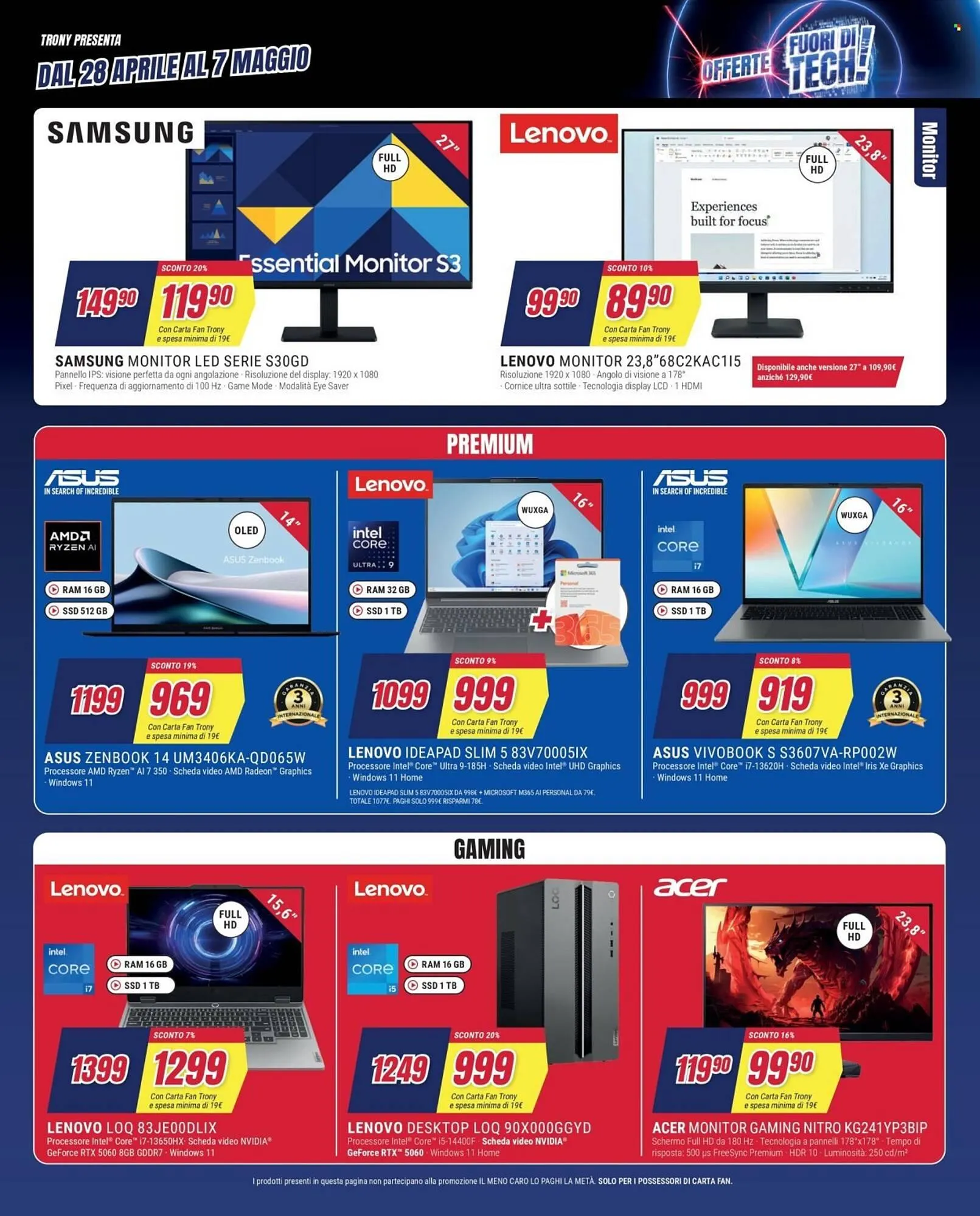 Volantino Trony da 28 aprile a 20 maggio di 2026 - Pagina del volantino 33