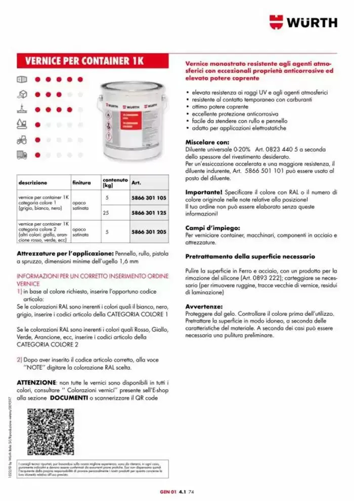 Catalogo generale da 29 aprile a 31 dicembre di 2025 - Pagina del volantino 258