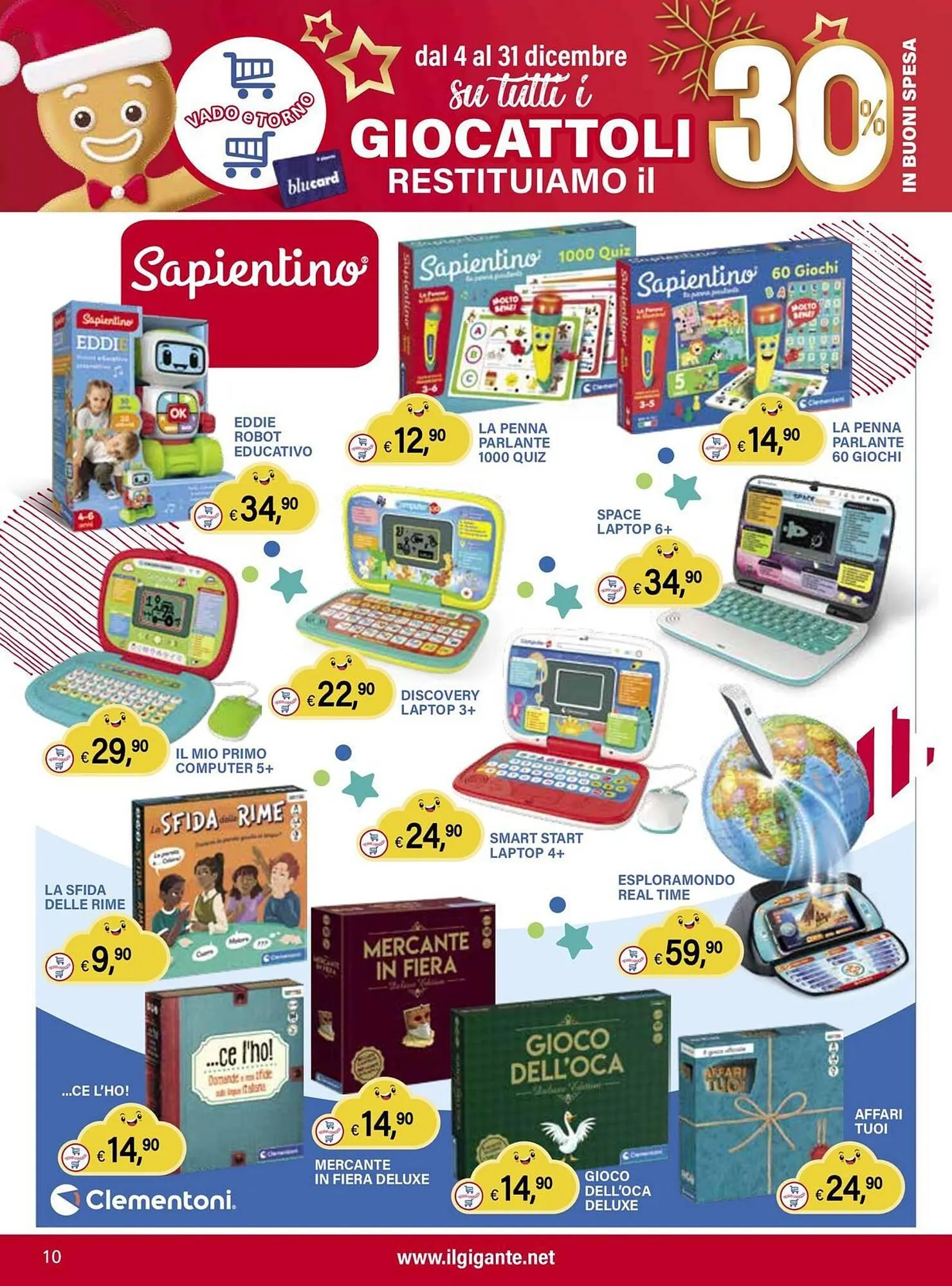 Volantino Il Gigante da 4 dicembre a 31 dicembre di 2025 - Pagina del volantino 10