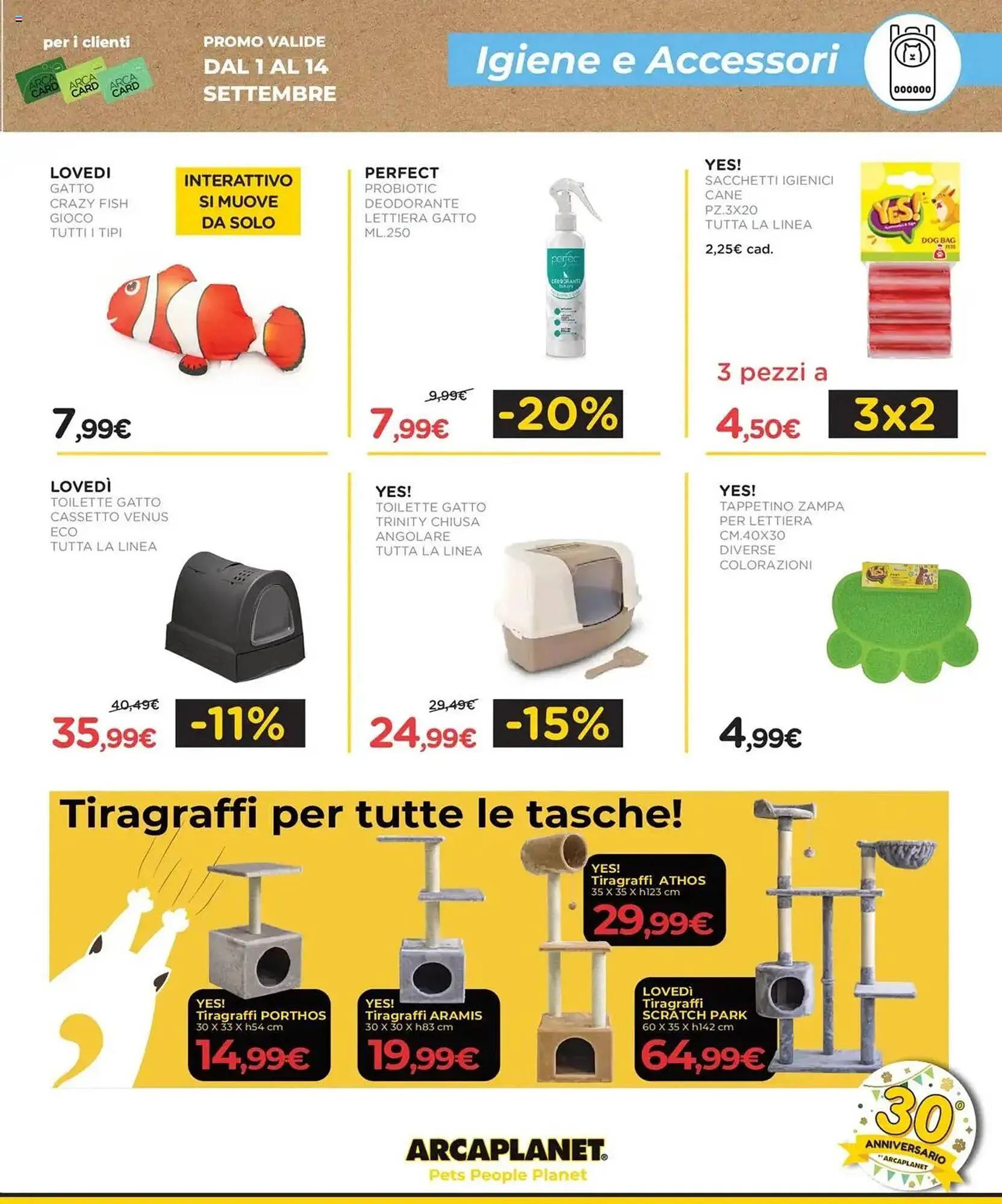 Volantino Arcaplanet da 1 settembre a 30 settembre di 2025 - Pagina del volantino 35