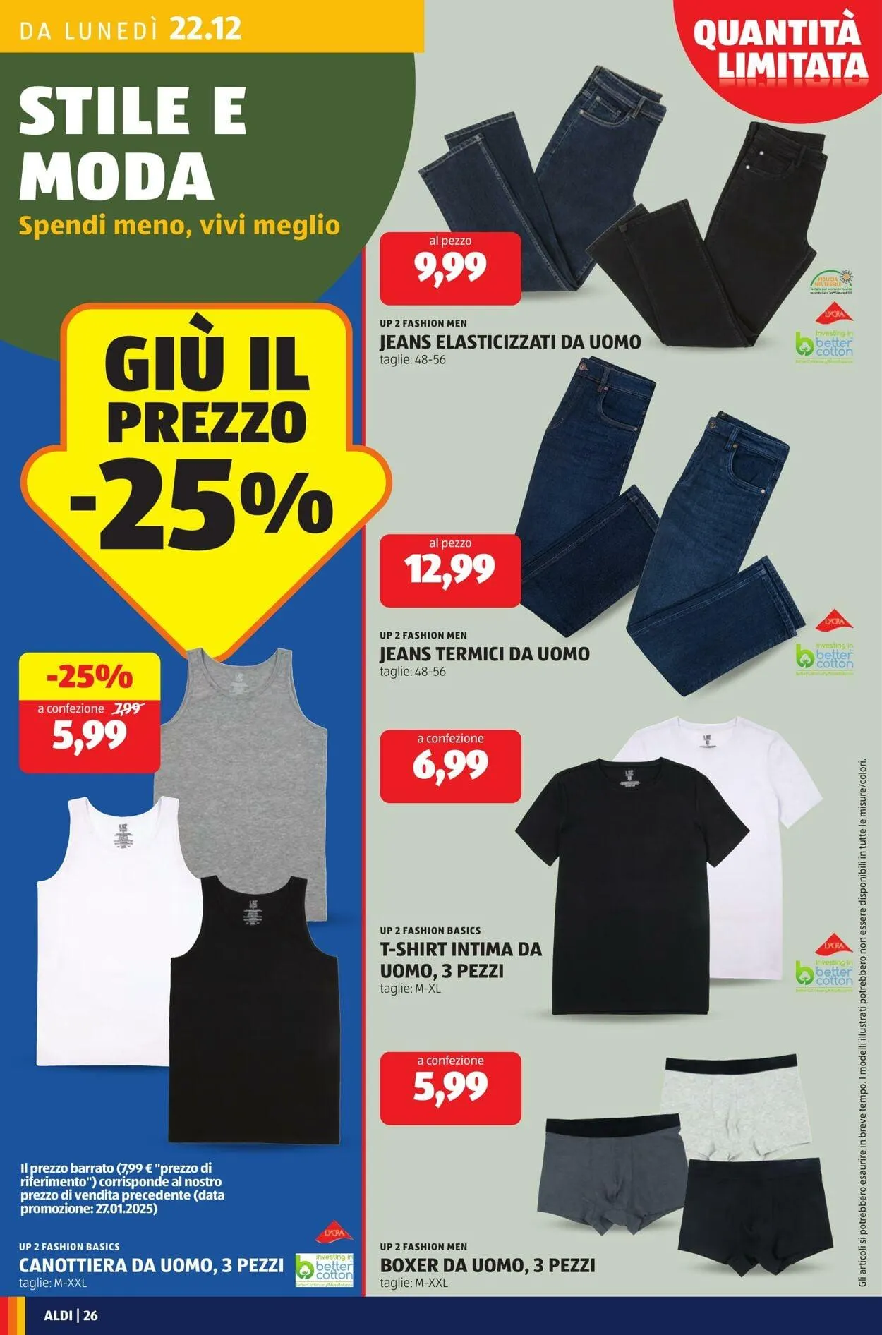 Aldi Volantino attuale da 22 dicembre a 28 dicembre di 2025 - Pagina del volantino 26