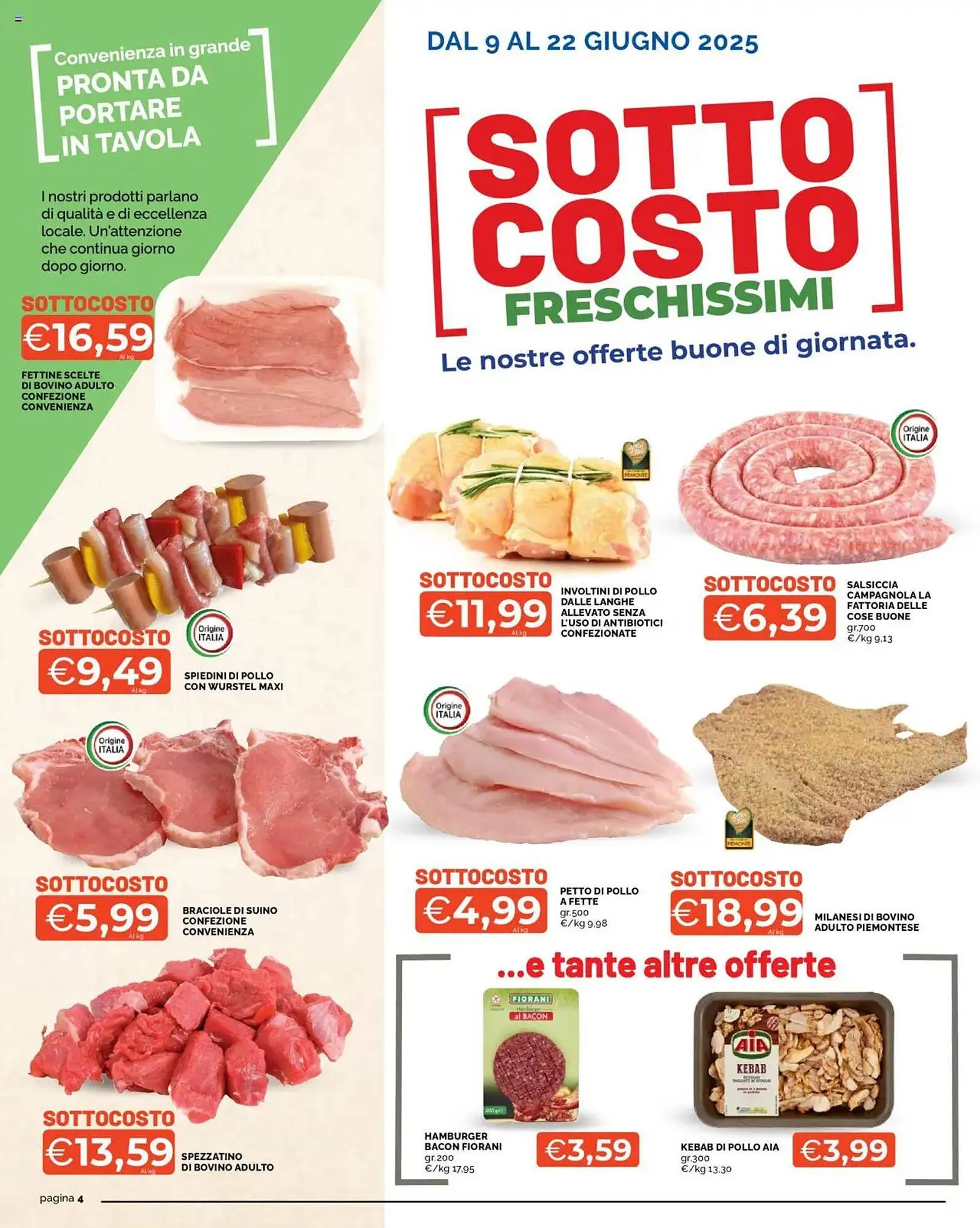 Volantino Mercatò da 9 giugno a 22 giugno di 2025 - Pagina del volantino 4