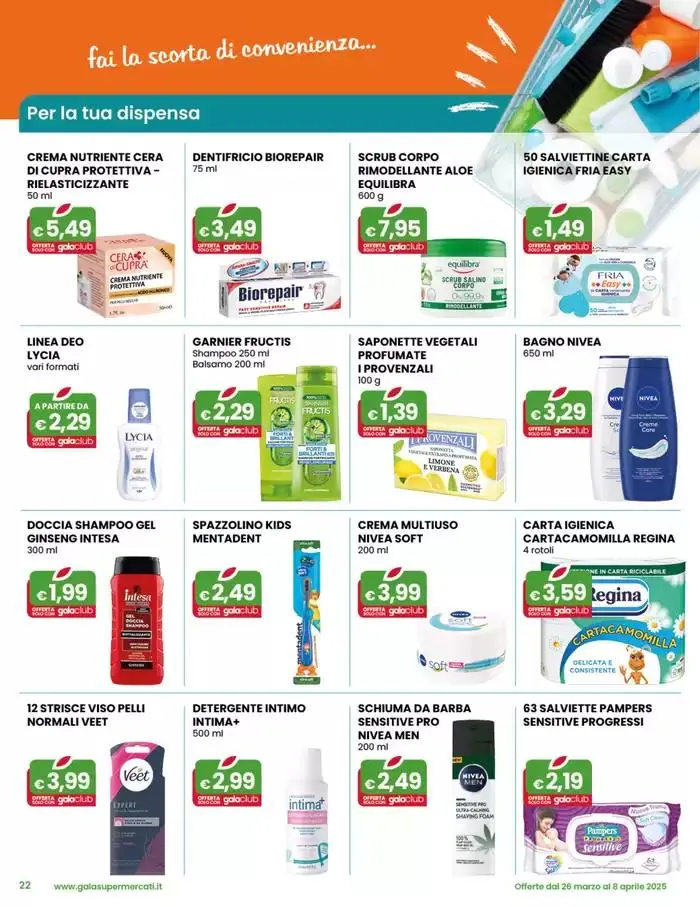 Gran risparmio da 26 marzo a 8 aprile di 2025 - Pagina del volantino 22