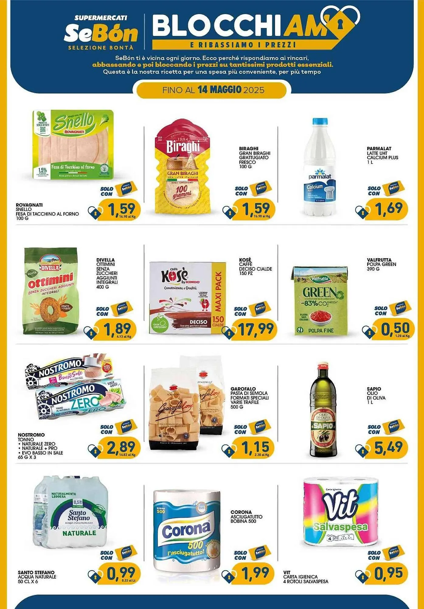 Volantino SeBón Supermercati - 1