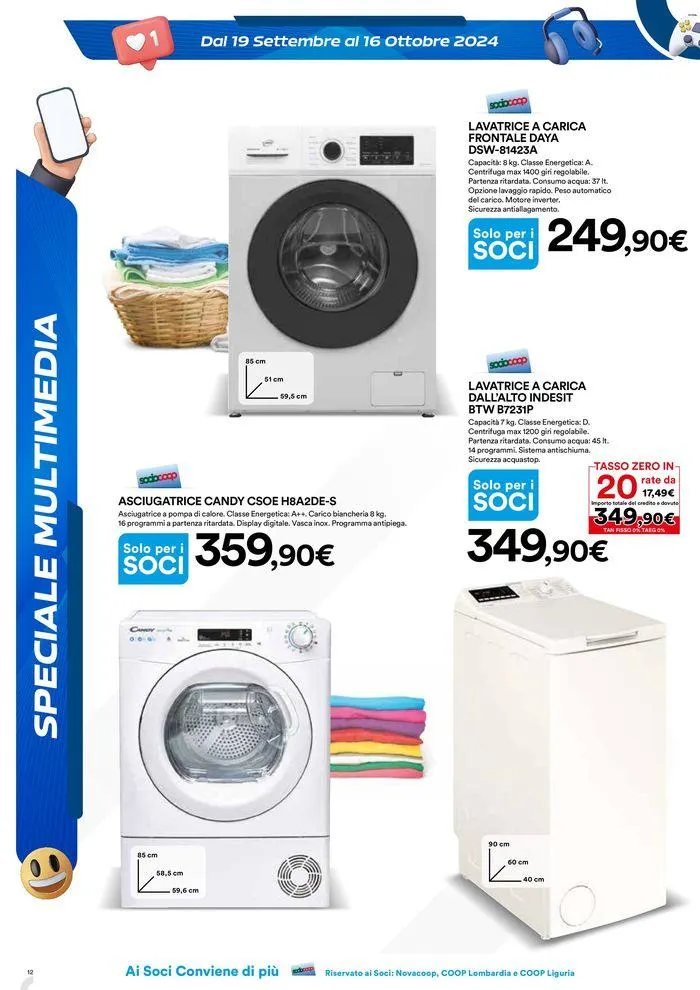 Tendenze d'Autunno da 19 settembre a 16 ottobre di 2024 - Pagina del volantino 12