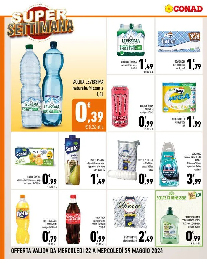 Super settimana  da 22 maggio a 29 maggio di 2024 - Pagina del volantino 8