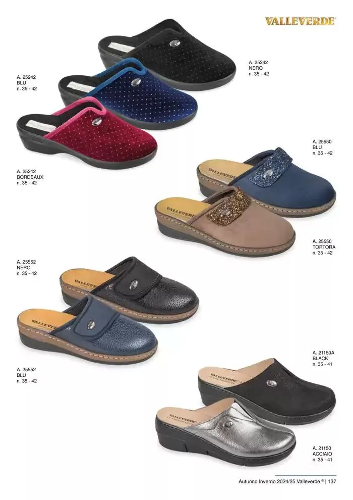 Catalogo Autunno-Inverno 2024/2025 da 14 ottobre a 20 marzo di 2025 - Pagina del volantino 137