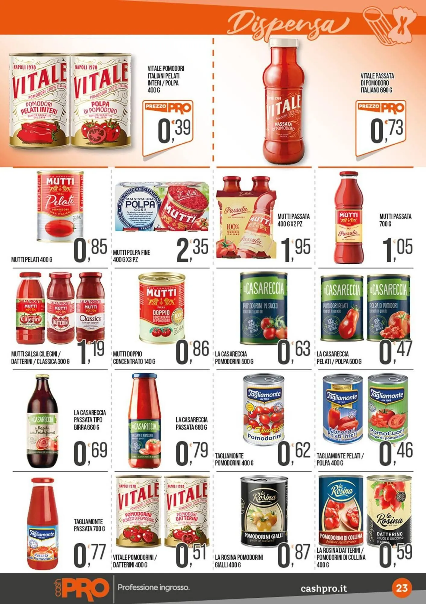Volantino Cash pro da 23 giugno a 6 luglio di 2025 - Pagina del volantino 23