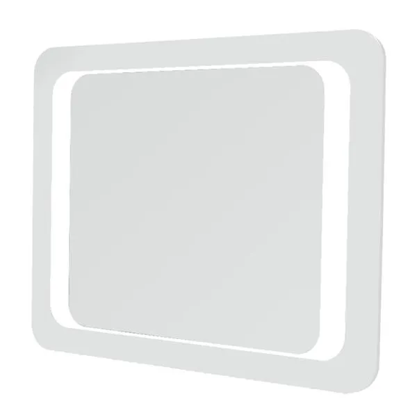 Specchiera retroilluminata LED reversibile