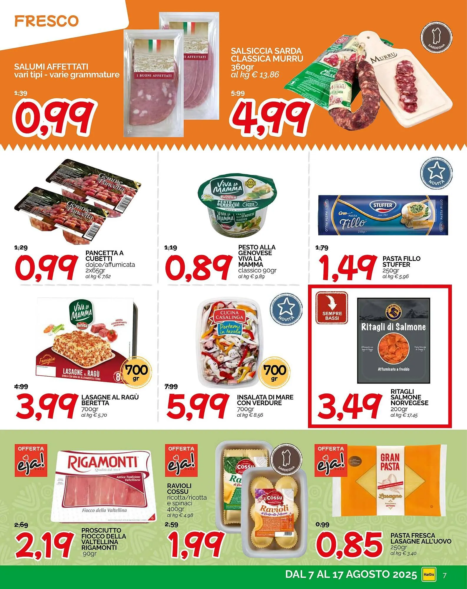 Volantino Hardis da 7 agosto a 17 agosto di 2025 - Pagina del volantino 7