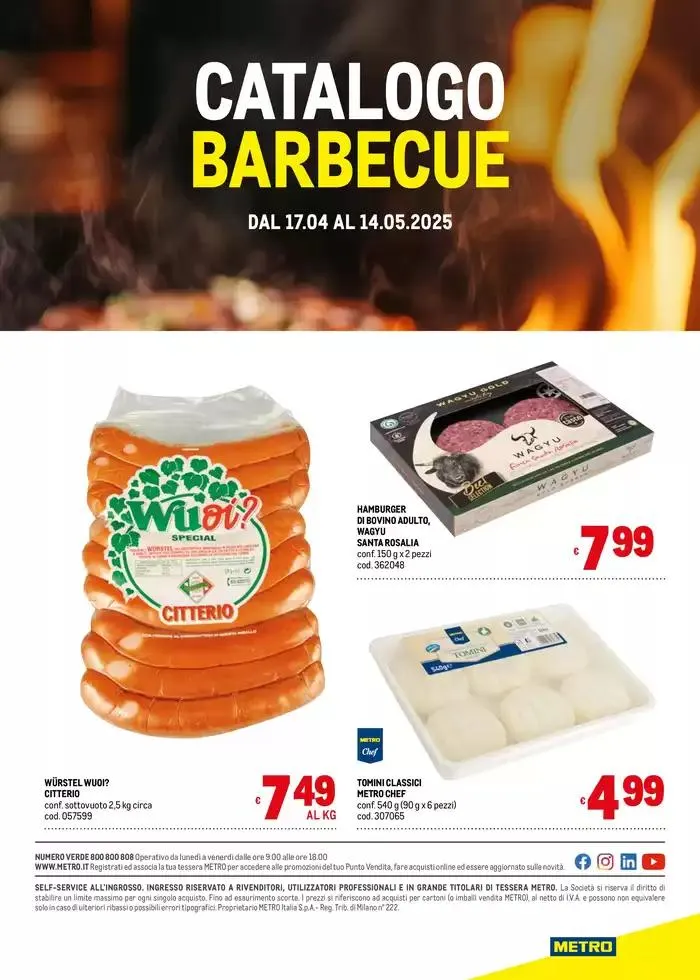Catalogo Barbecue 2025 da 22 aprile a 14 maggio di 2025 - Pagina del volantino 24