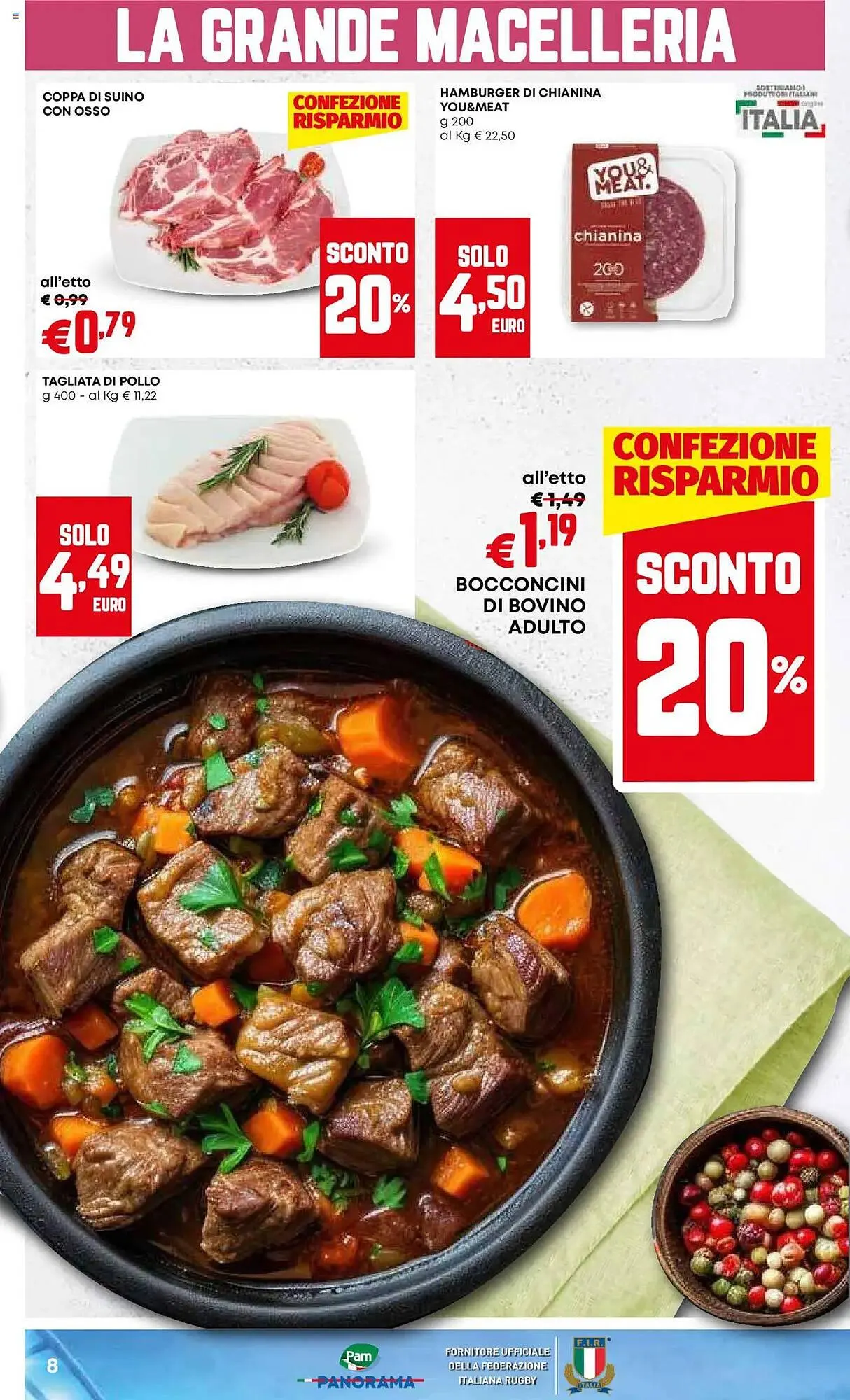 Volantino Pam da 30 gennaio a 8 febbraio di 2025 - Pagina del volantino 8