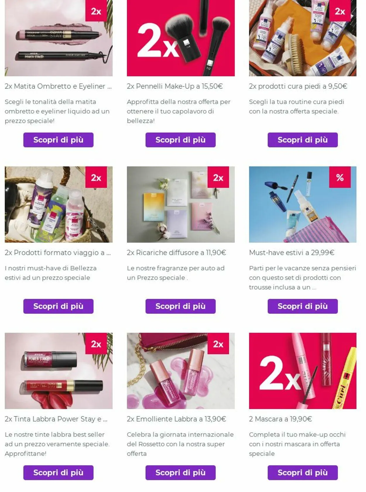Avon Volantino attuale da 7 luglio a 13 luglio di 2025 - Pagina del volantino 2