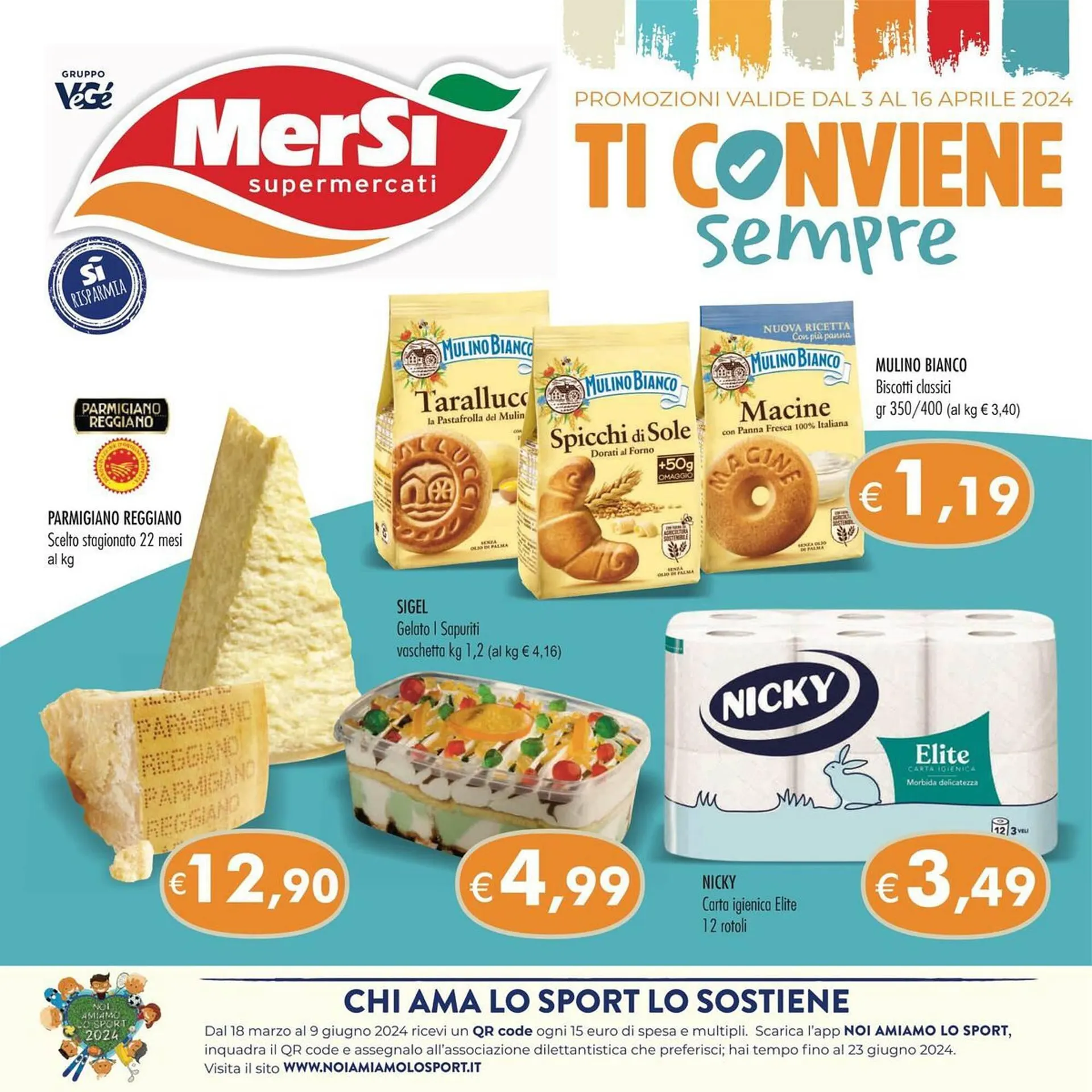 Volantino MerSi Supermercati da 3 aprile a 16 aprile di 2024 - Pagina del volantino 
