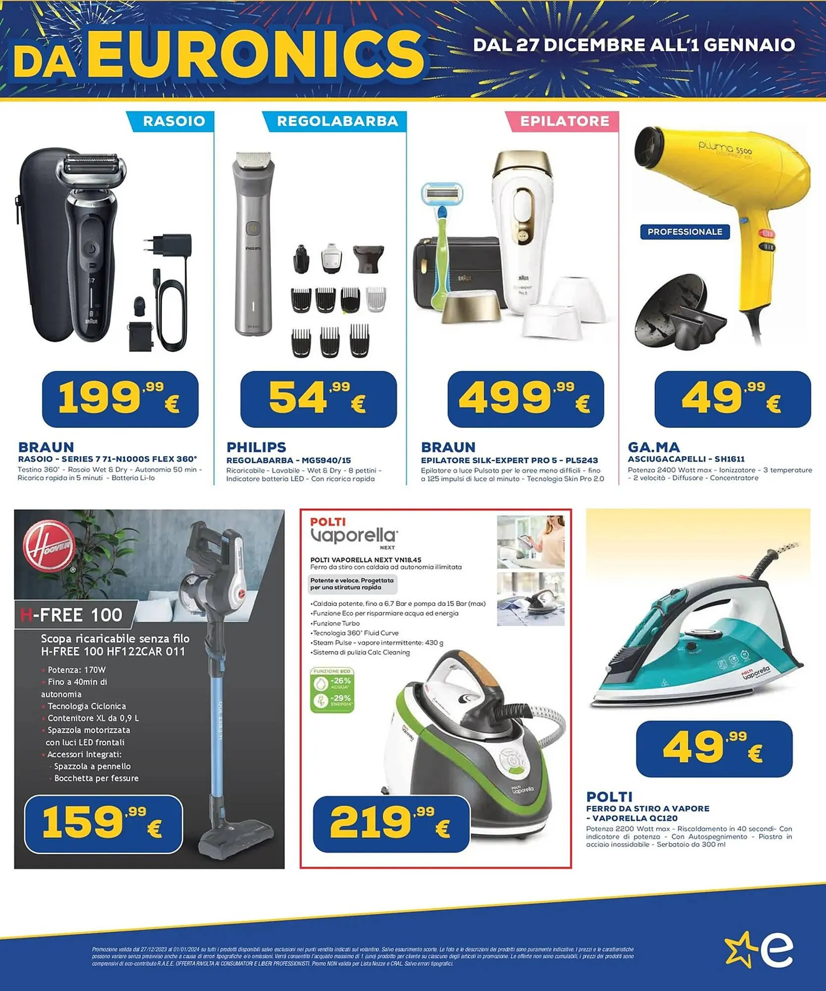 Volantino Euronics da 27 dicembre a 1 gennaio di 2024 - Pagina del volantino 15