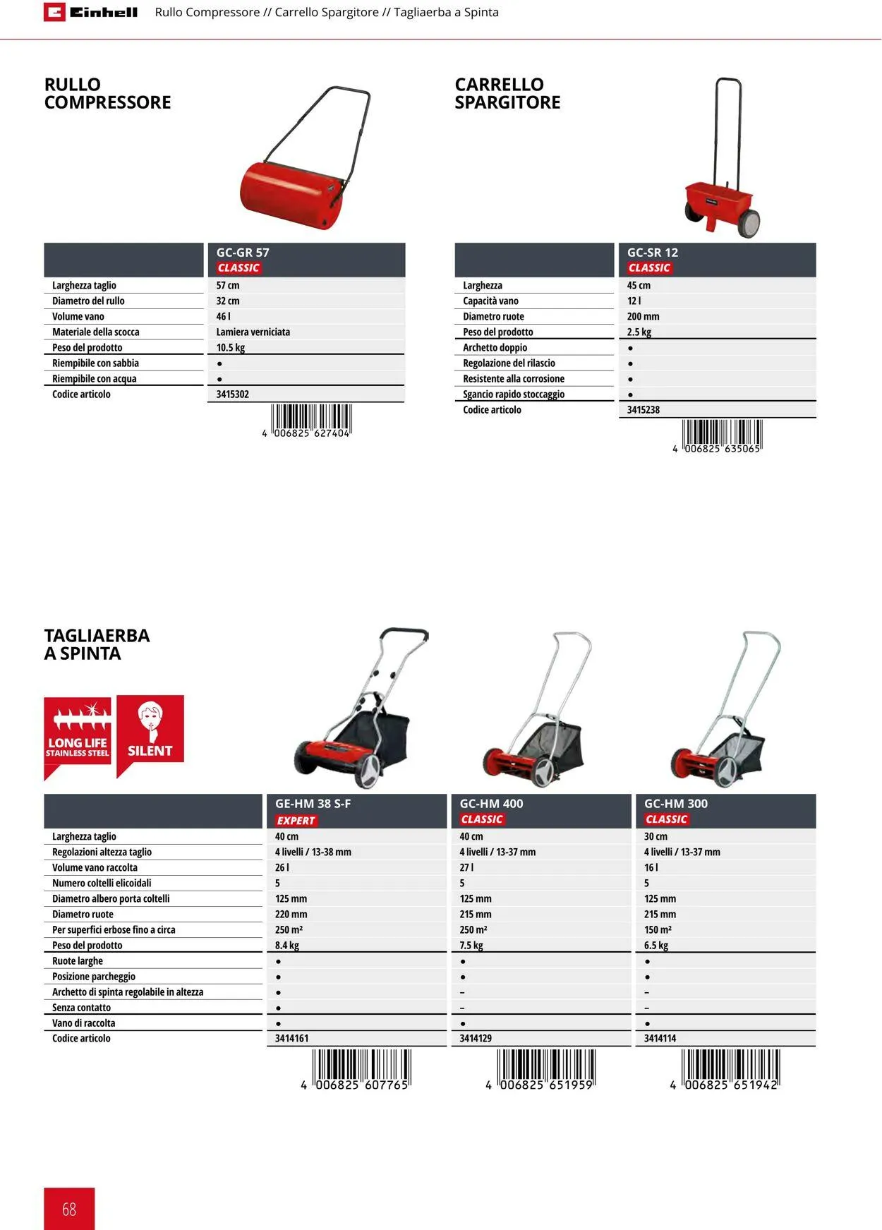 Einhell da 17 giugno a 17 settembre di 2025 - Pagina del volantino 68