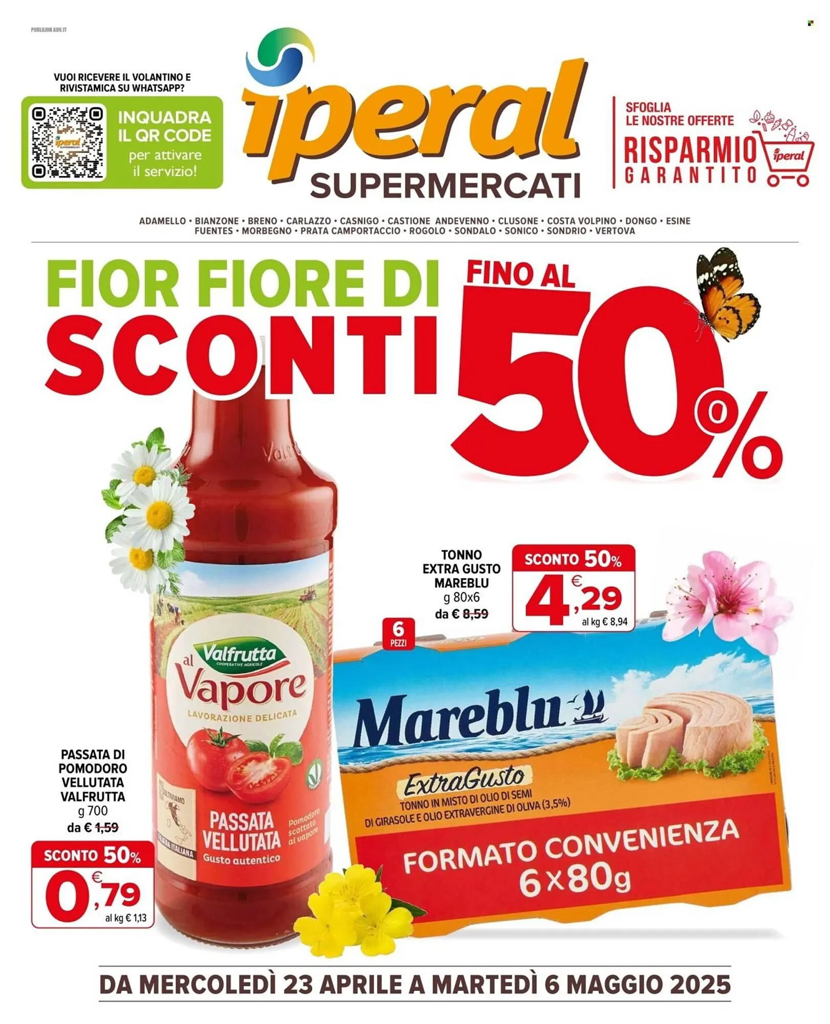Volantino Iperal da 23 aprile a 6 maggio di 2025 - Pagina del volantino 1