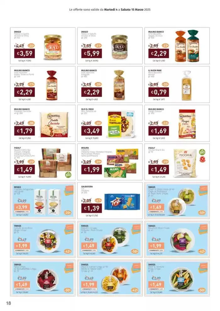 Sana, veloce, facile, unica! da 4 marzo a 15 marzo di 2025 - Pagina del volantino 18