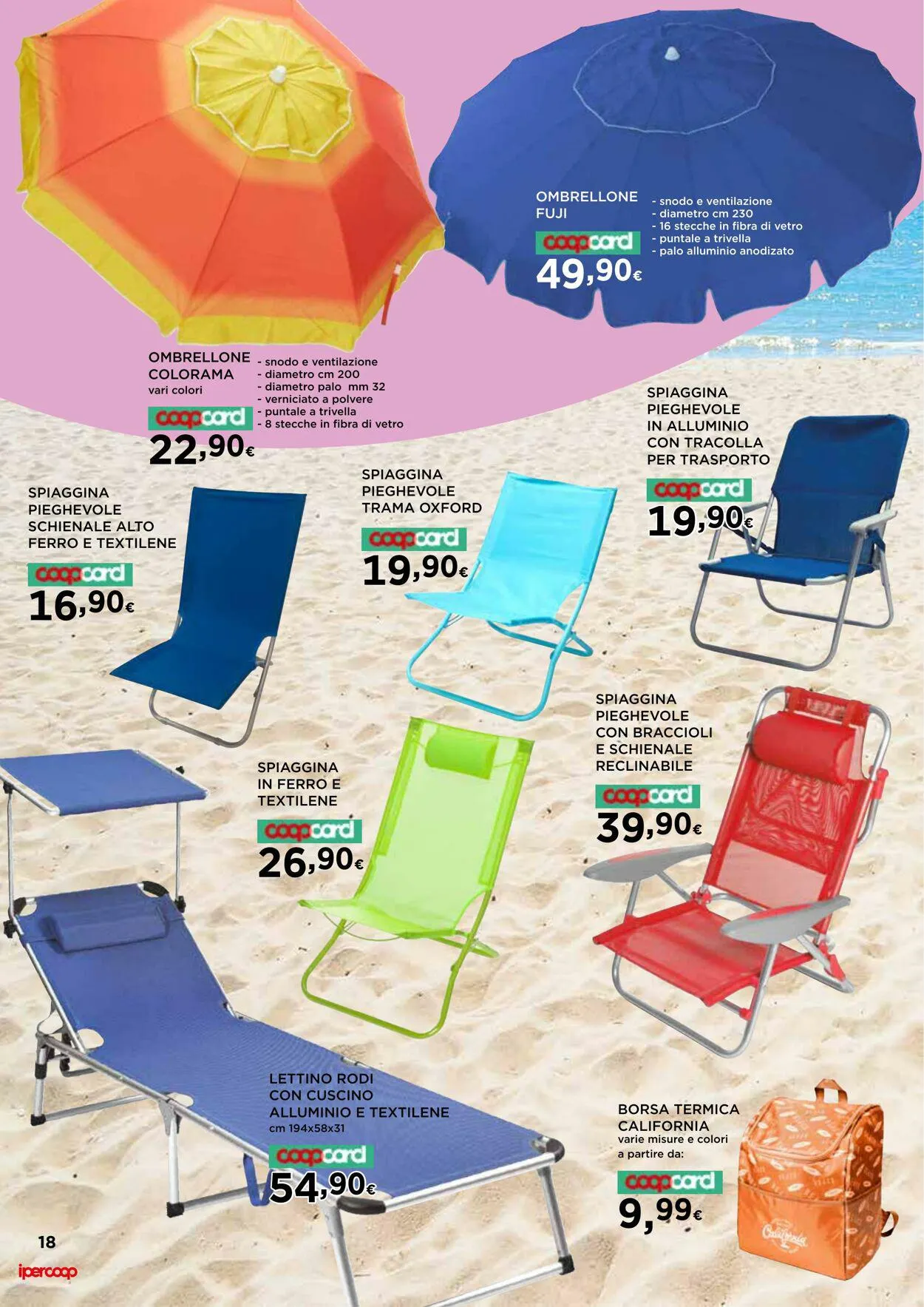 Coop Volantino attuale da 14 giugno a 25 luglio di 2023 - Pagina del volantino 18