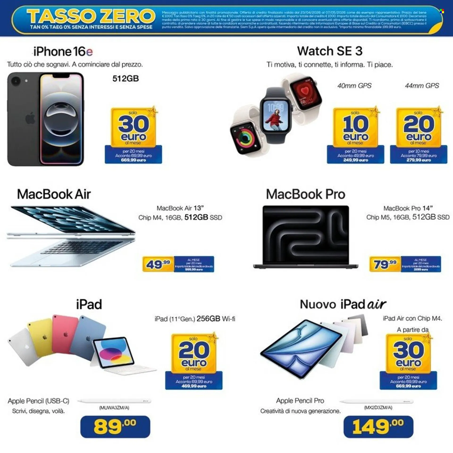 Volantino Euronics da 23 aprile a 7 maggio di 2026 - Pagina del volantino 7