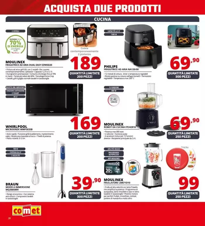Offerte da Comet! da 20 marzo a 2 aprile di 2025 - Pagina del volantino 20
