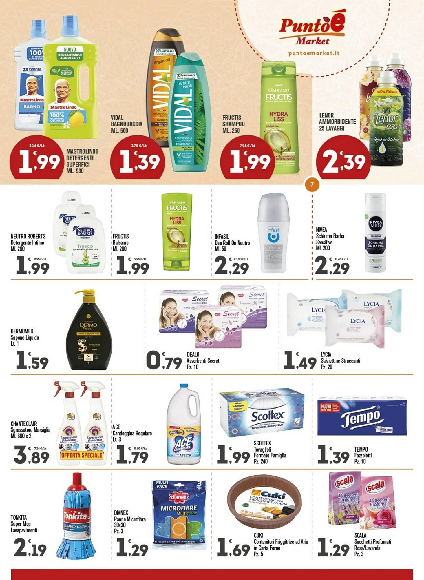 Volantino Punto é market da 12 maggio a 25 maggio di 2025 - Pagina del volantino 7