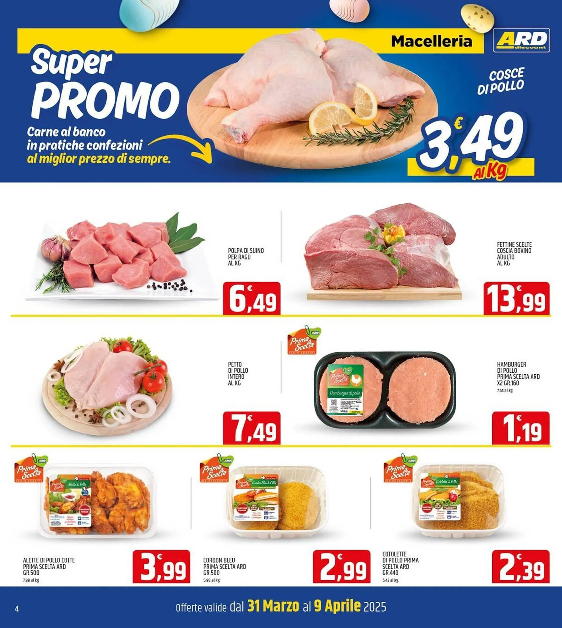 Volantino Ard Discount da 31 marzo a 9 aprile di 2025 - Pagina del volantino 4